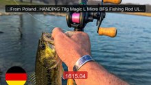 【From Poland】HANDING 78g Magic L Micro BFS Fishing Rod UL/L P... -- Amazing Value 2026 | Must Have!