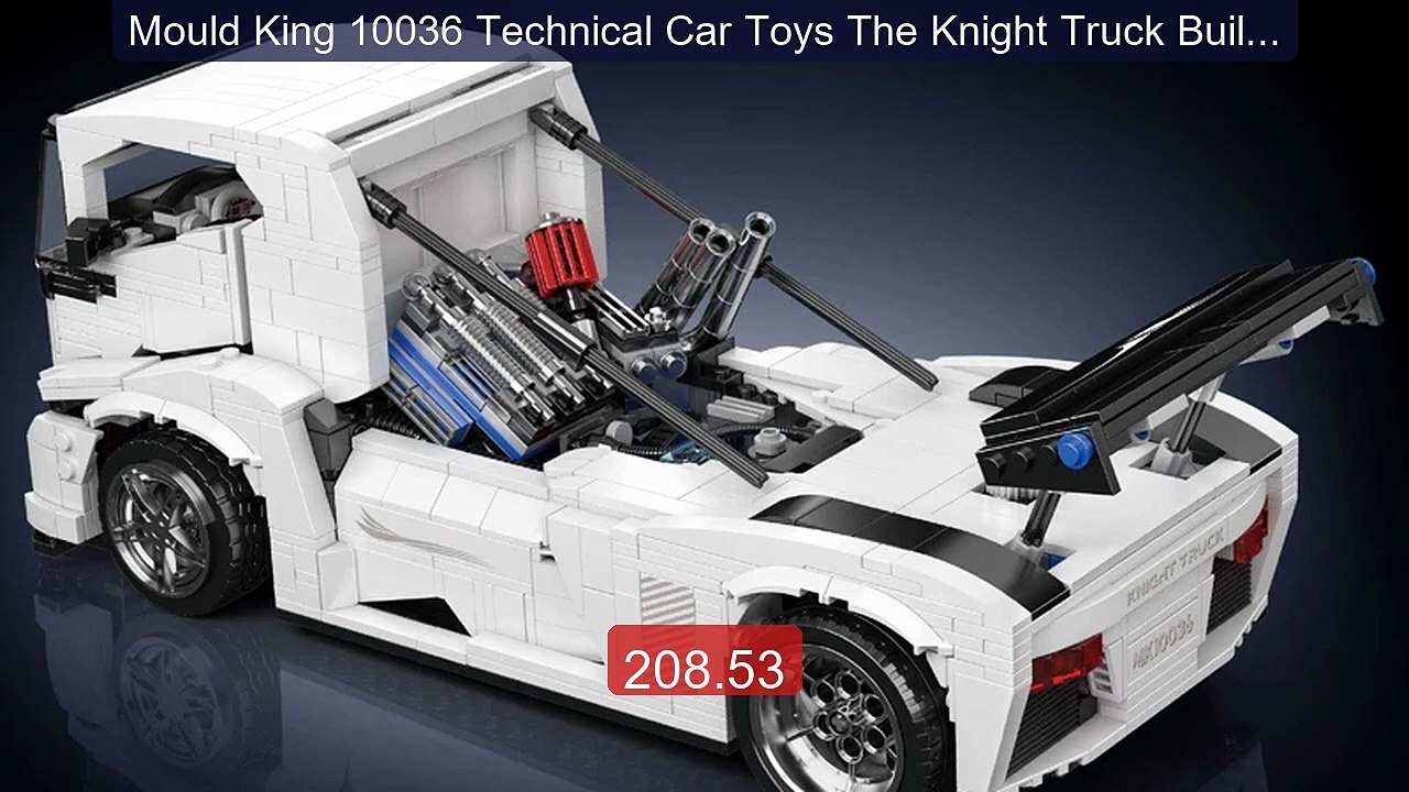 Mould King 10036 Technical Car Toys The Knight Truck Building Bloc... -- Best Deal 2026 | Shop Now!