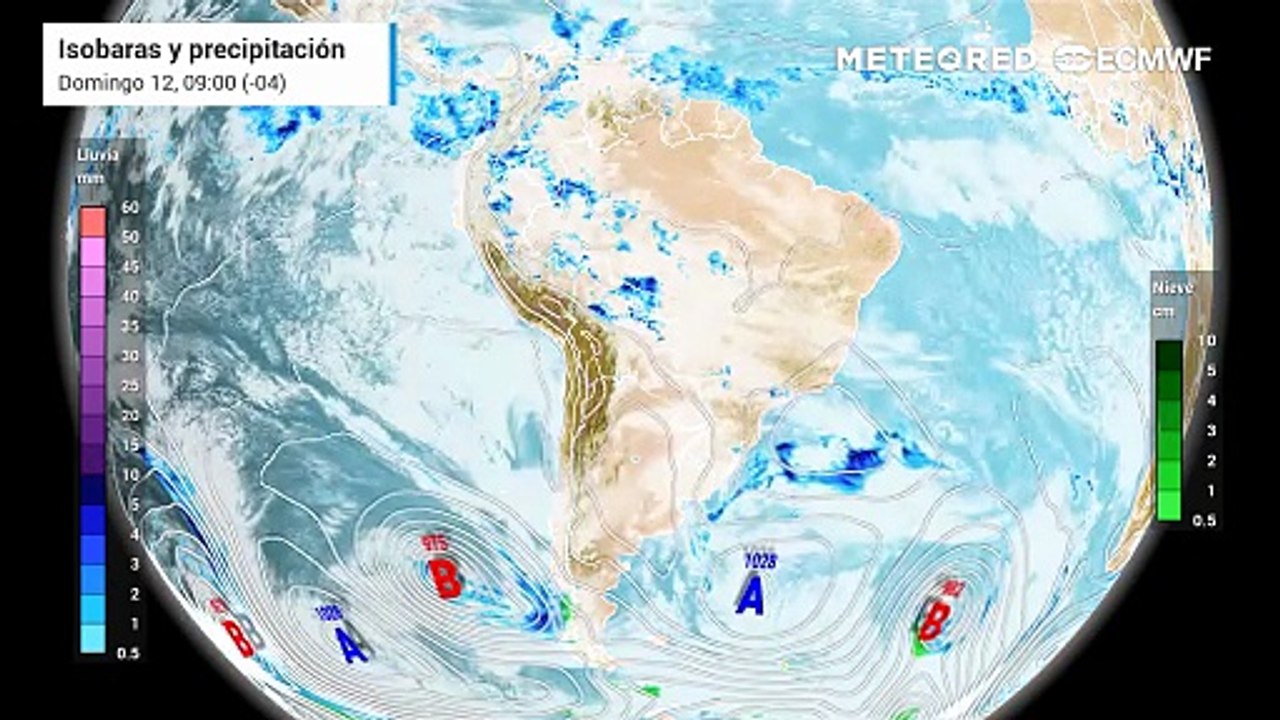 Cambio radical en Santiago: del "calorcito invernal" a las lluvias