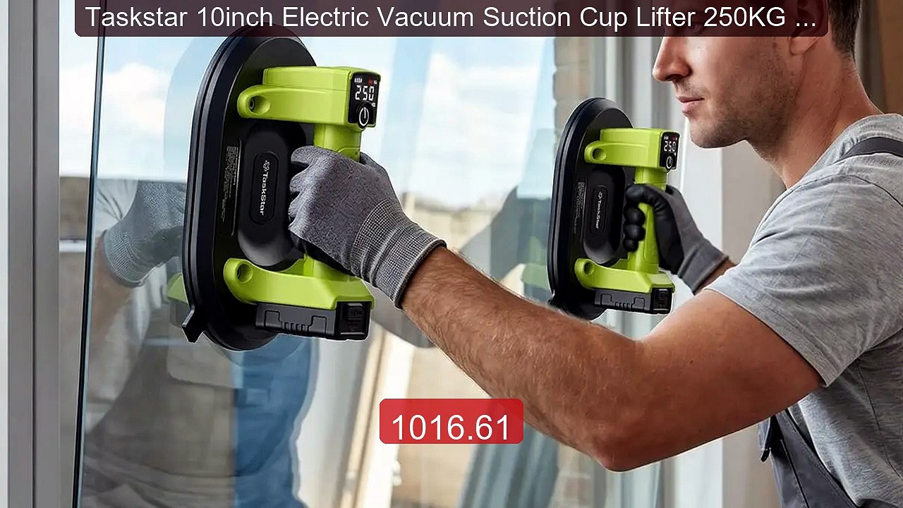 Taskstar 10inch Electric Vacuum Suction Cup Lifter 250KG Load ... -- Hot Deal 2026 | Limited Offer!