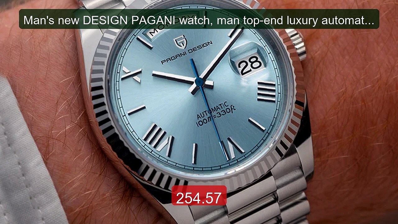 Man's new DESIGN PAGANI watch, man top-end luxury automatic w... -- Amazing Value 2026 | Must Have!