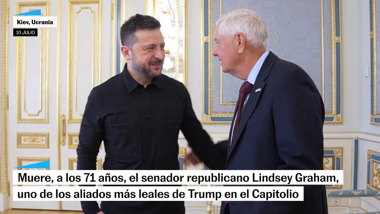 Muere el senador republicano Lindsey Graham