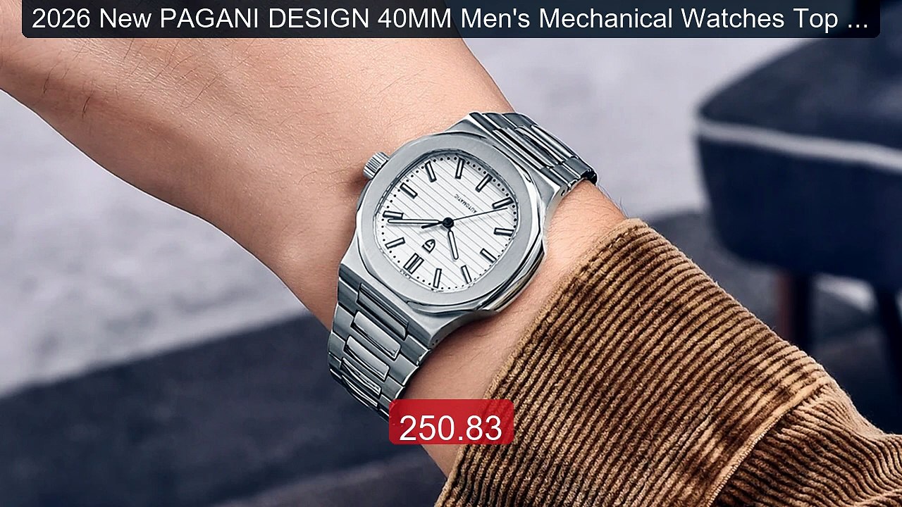 2026 New PAGANI DESIGN 40MM Men's Mechanical Watches Top Luxur... -- Best Buy 2026 | Great Quality!