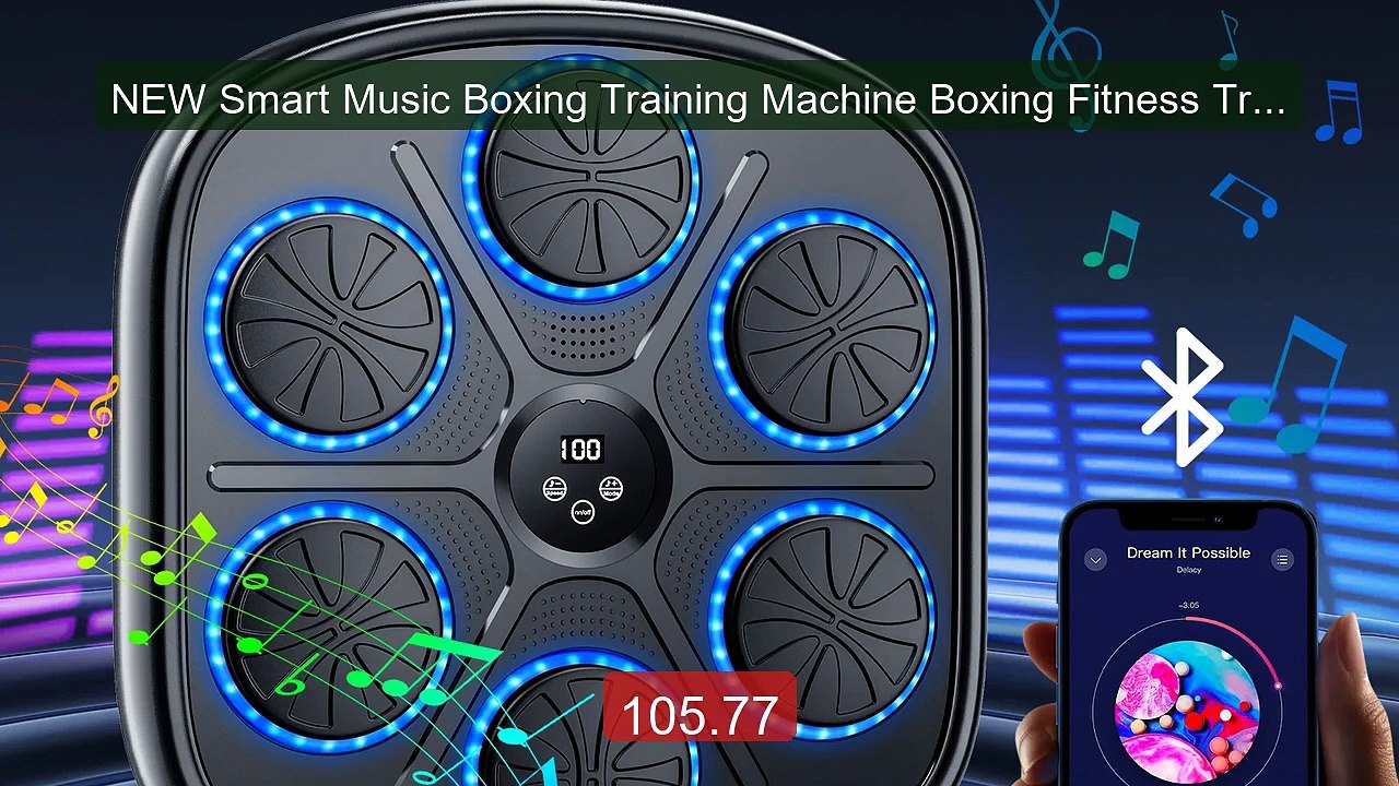 NEW Smart Music Boxing Training Machine Boxing Fitness Trainer... -- Best Buy 2026 | Great Quality!