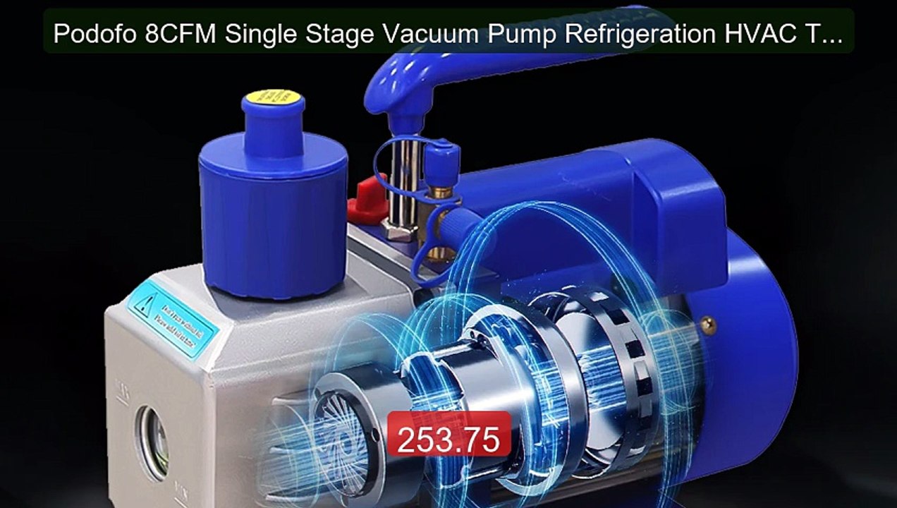 Podofo 8CFM Single Stage Vacuum Pump Refrigeration HVAC Tool for A... -- Best Deal 2026 | Shop Now!