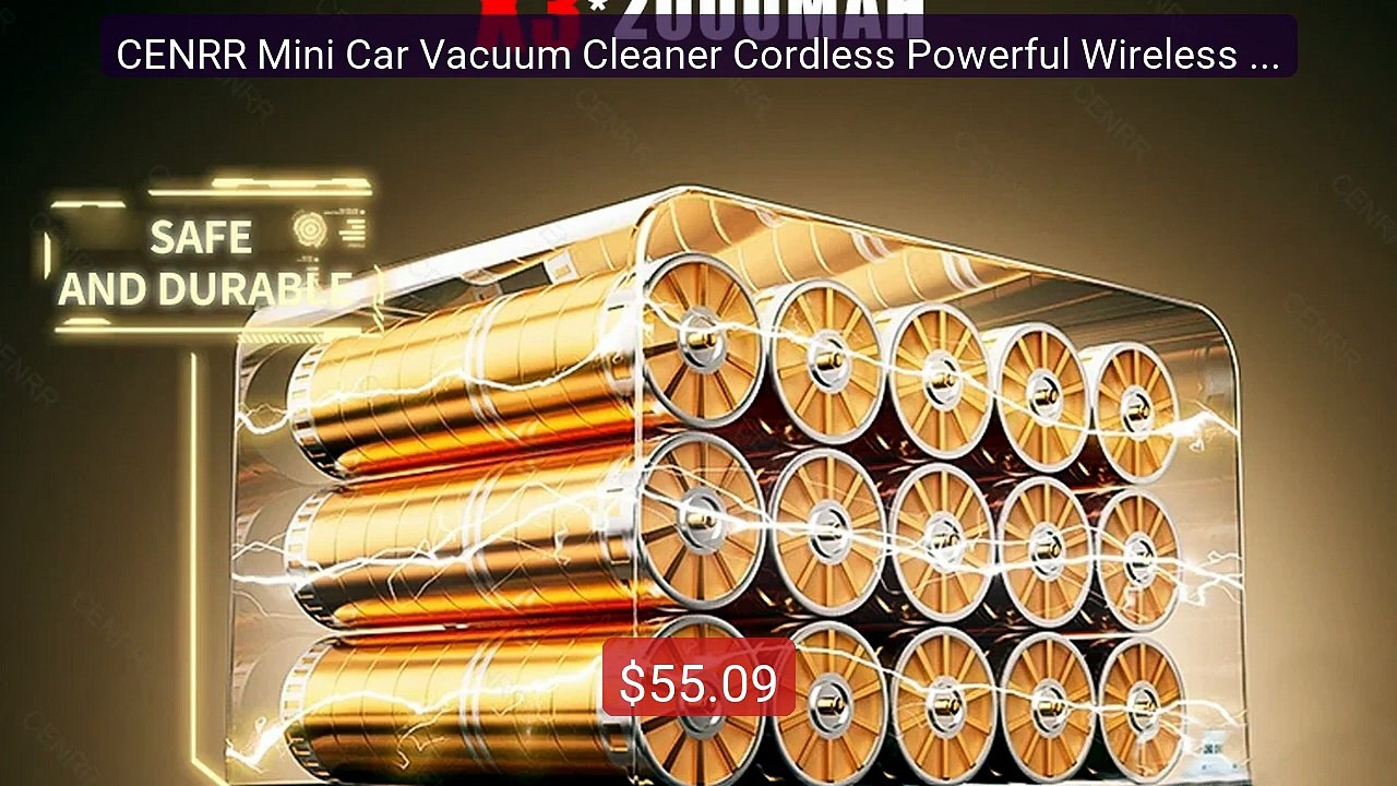 CENRR Mini Car Vacuum Cleaner Cordless Powerful Wireless Car Cleane... -- Top Rated 2026 | Buy Now!
