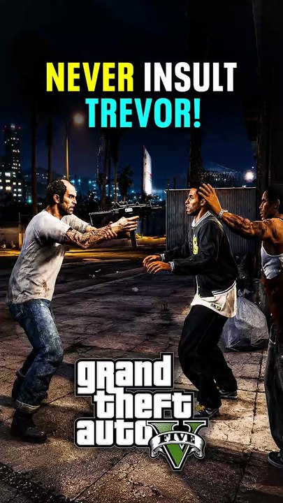 Never Insult Trevor! #gamestyphoon #gta5 #gtav #shorts #Trevor #VagosGang #viral