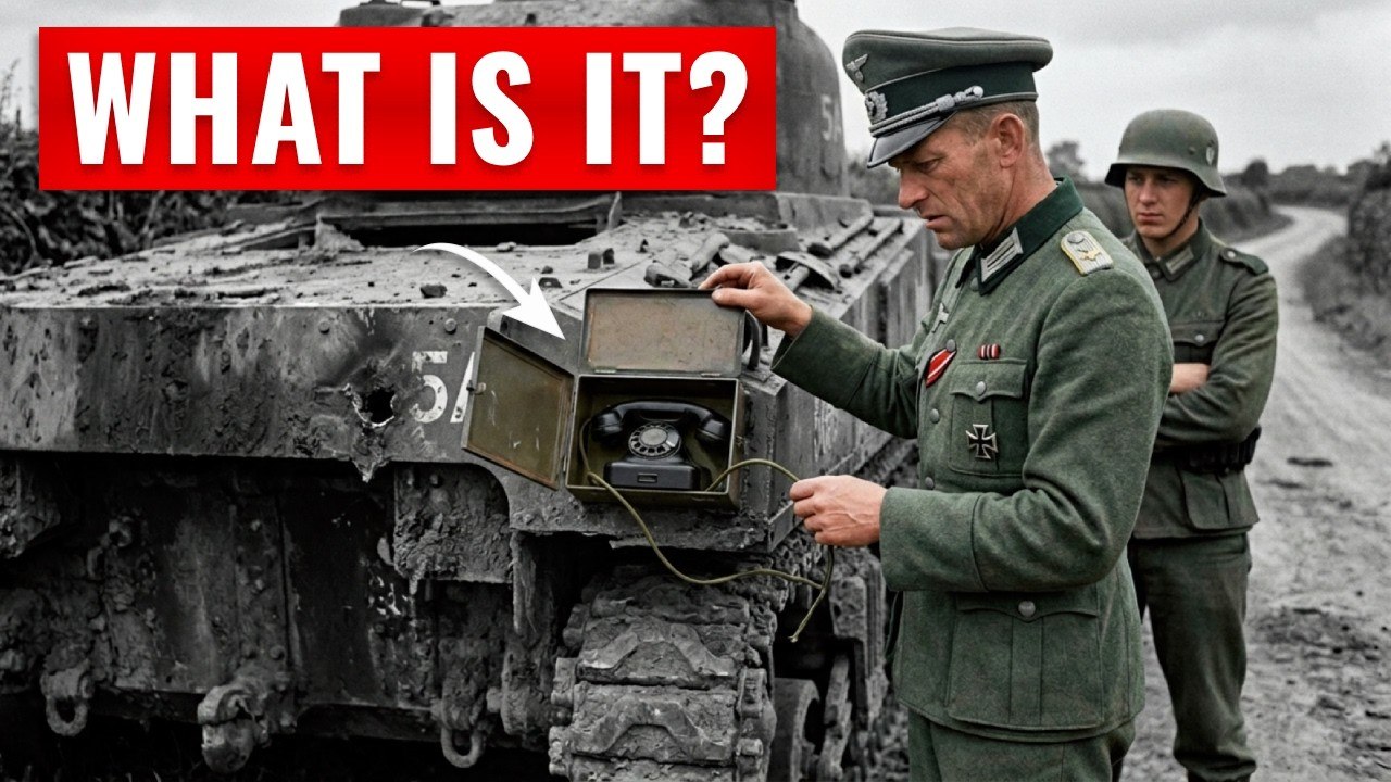 Why German Officers Couldn't Explain The Phone Welded To US Tanks