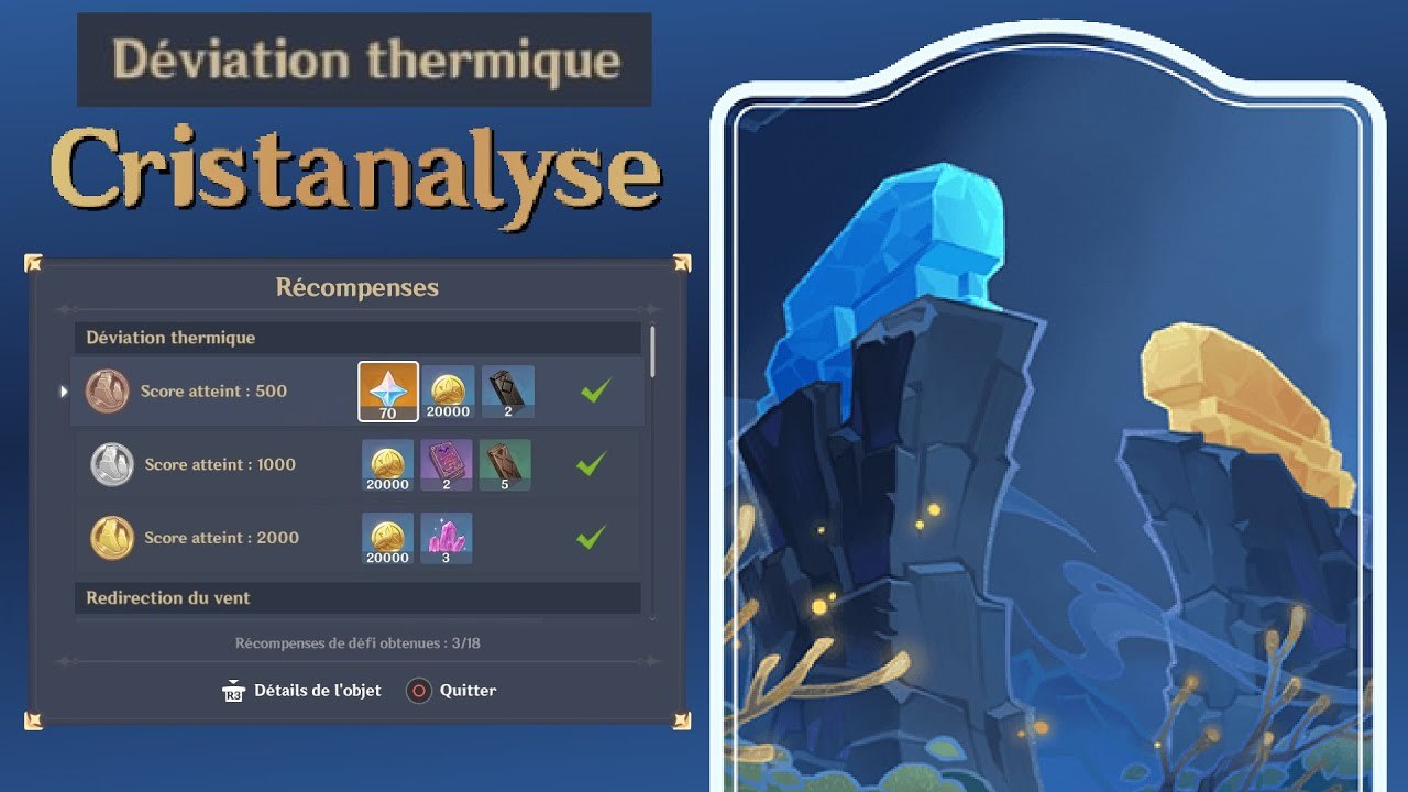 Cristanalyse - Déviation Thermique | Genshin Impact FR