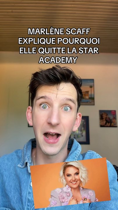 MARLÈNE SCHAFF EXPLIQUE POURQUOI ELLE QUITTE LA STAR ACADEMY ! ⭐️