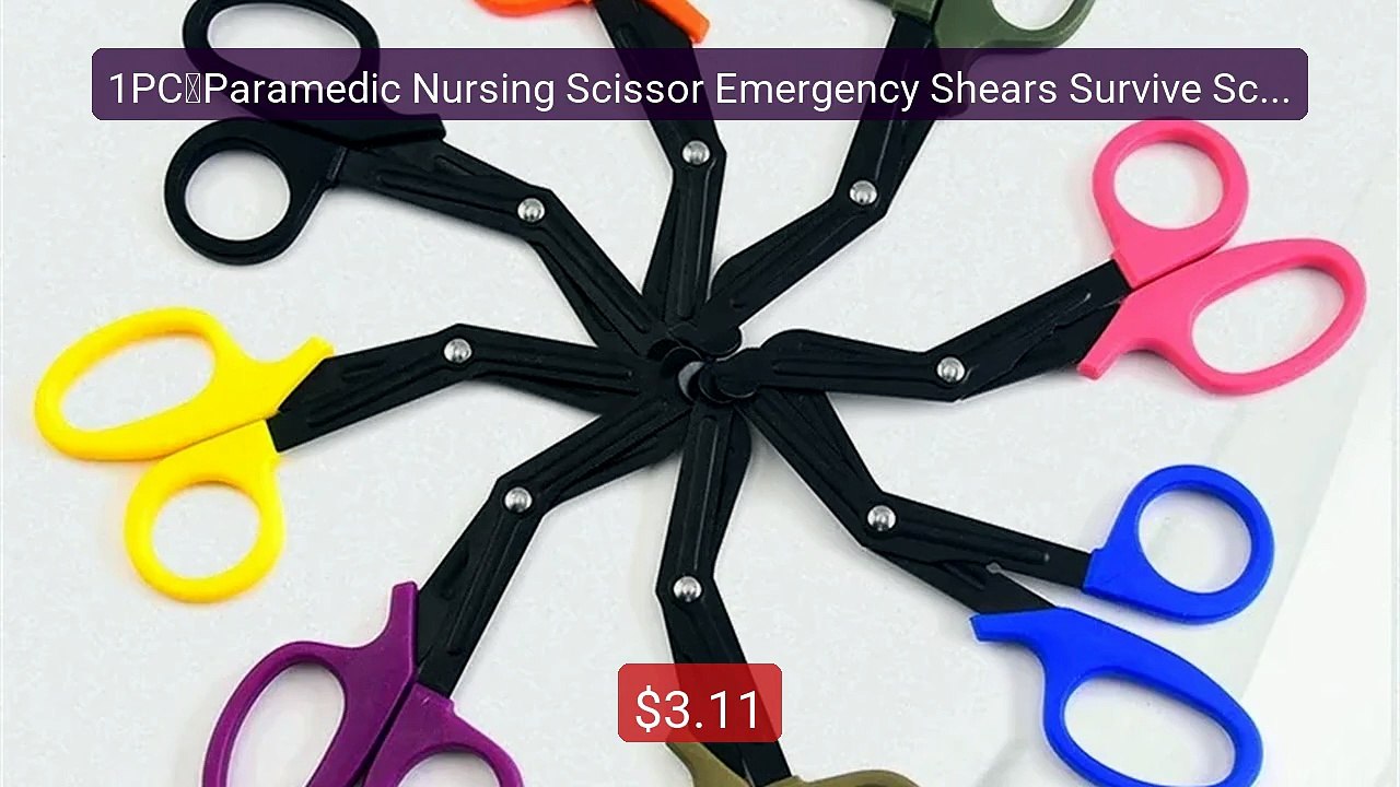 1PC，Paramedic Nursing Scissor Emergency Shears Survive Scis... -- Top Pick 2026 | Unbeatable Price!