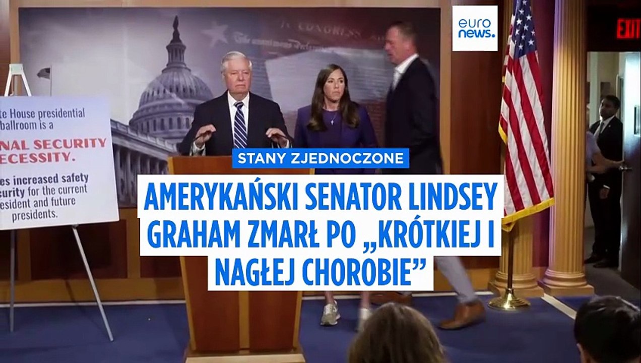 Lindsey Graham, amerykański senator nie żyje. Zmarł po krótkiej, nagłej chorobie
