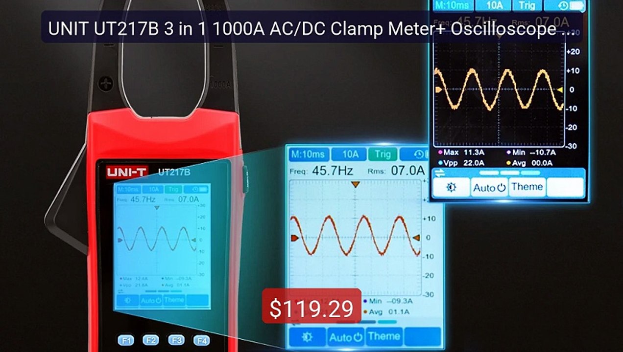 UNIT UT217B 3 in 1 1000A AC/DC Clamp Meter+ Oscilloscope Bluetooth... -- Best Deal 2026 | Shop Now!