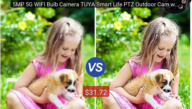 5MP 5G WIFI Bulb Camera TUYA Smart Life PTZ Outdoor Cam work with ... Best Deal 2026 | Shop Now!