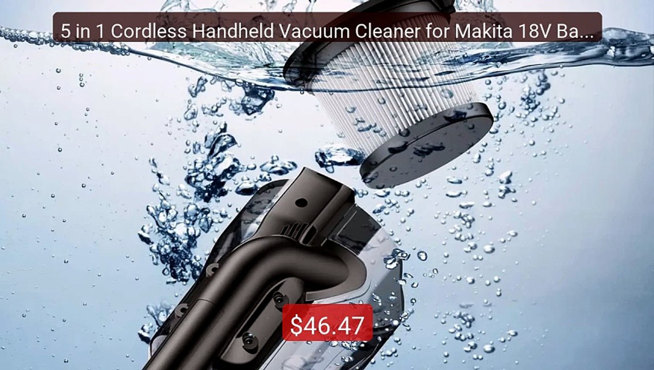 5 in 1 Cordless Handheld Vacuum Cleaner for Makita 18V Battery Port... -- Top Rated 2026 | Buy Now!
