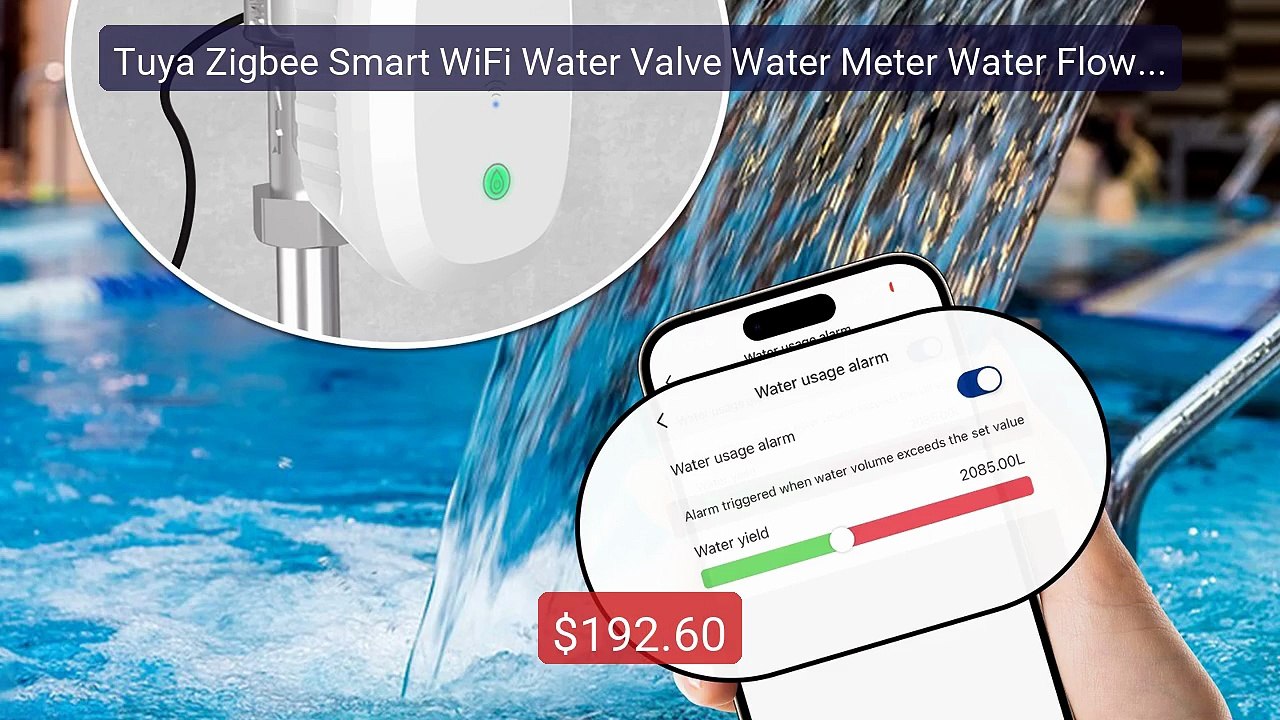 Tuya Zigbee Smart WiFi Water Valve Water Meter Water Flow R... -- Top Pick 2026 | Unbeatable Price!