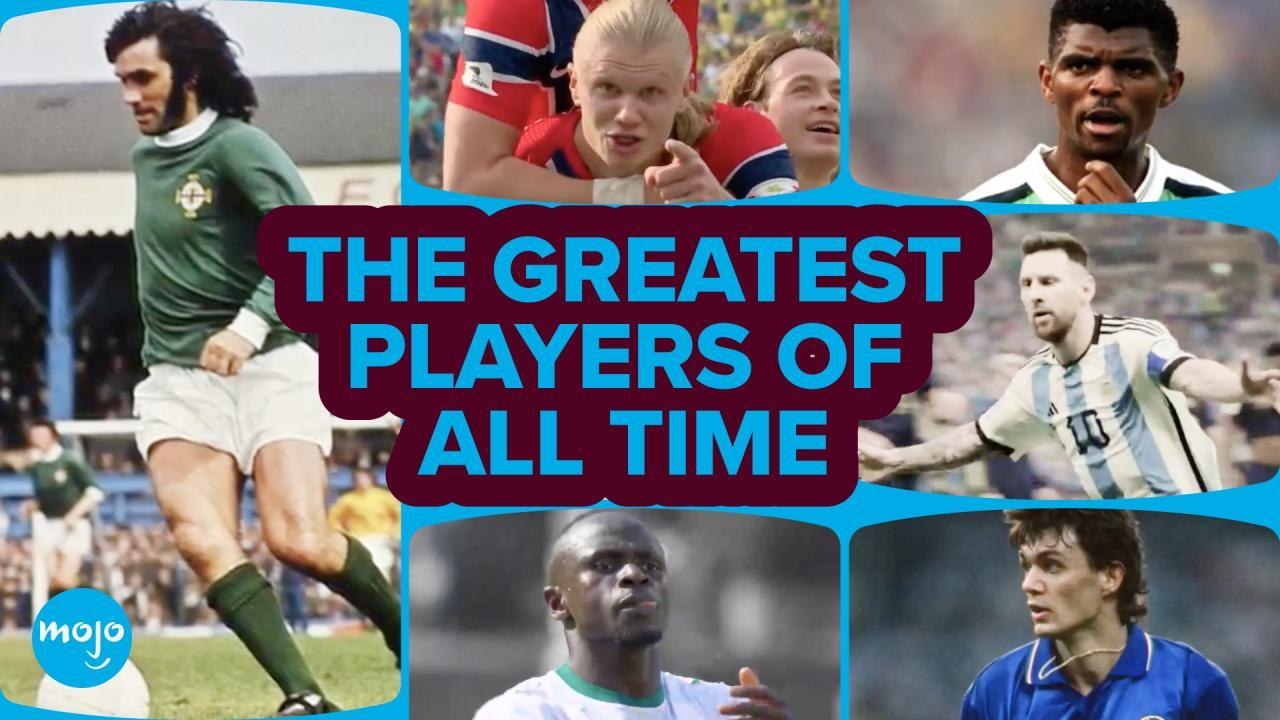 The Greatest Soccer Players Per Nation