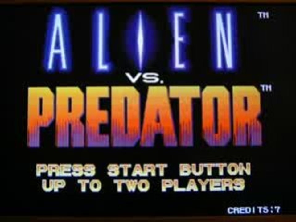Alien vs predator jeux d'arcade