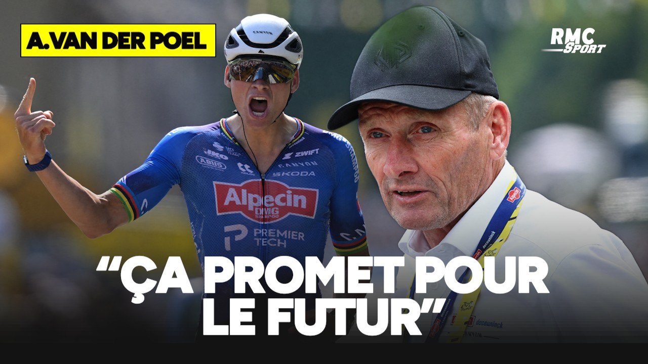 Tour de France (E9): "On chassait depuis deux jours la victoire", savoure Adrie van der Poel après la victoire de son fils