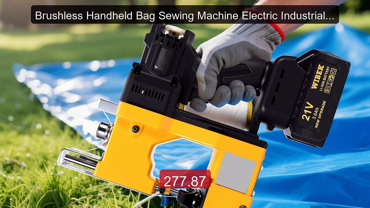 Brushless Handheld Bag Sewing Machine Electric Industrial Pack... -- Hot Deal 2026 | Limited Offer!