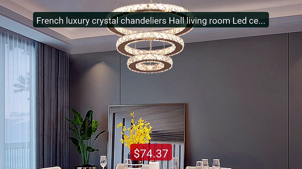 French luxury crystal chandeliers Hall living room Led ceil... -- Top Pick 2026 | Unbeatable Price!