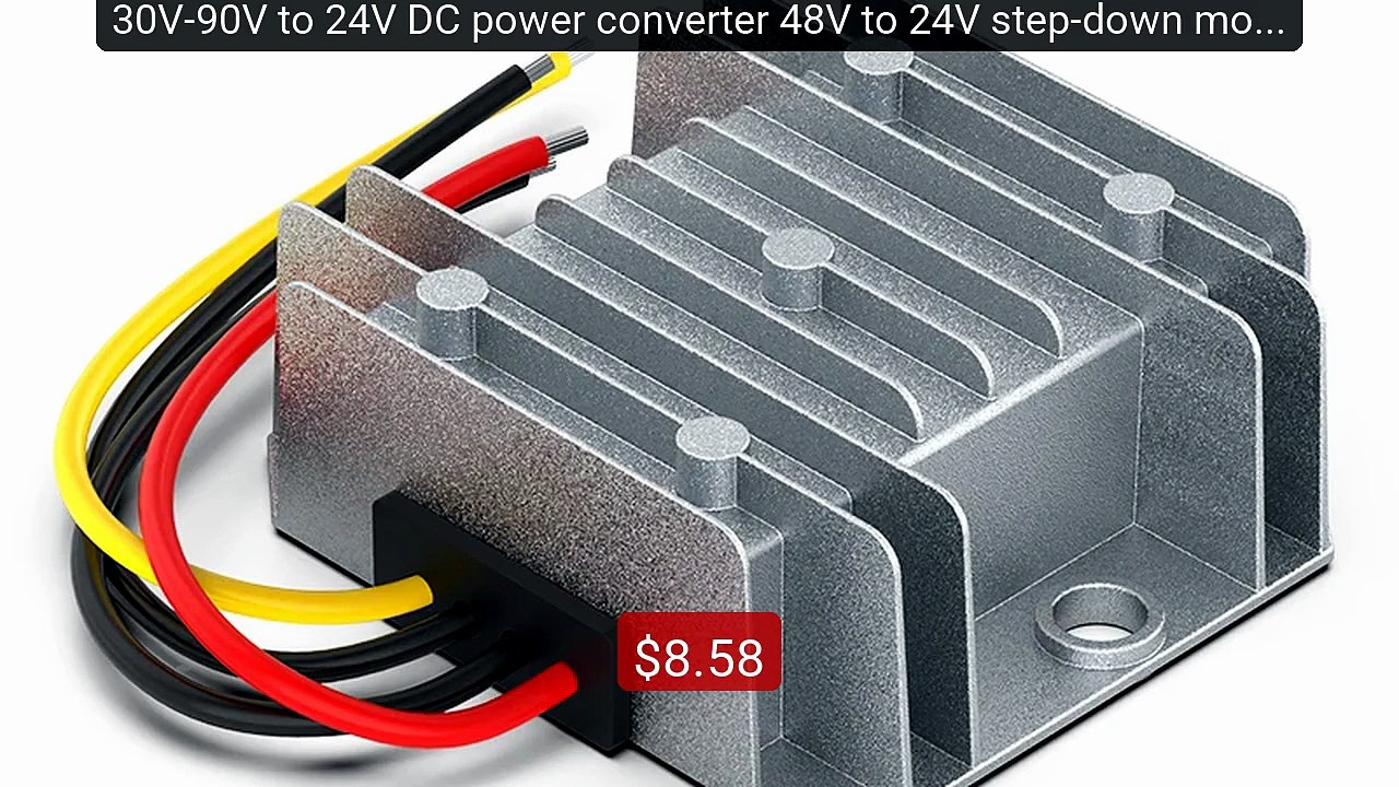 30V-90V to 24V DC power converter 48V to 24V step-down modu... -- Top Pick 2026 | Unbeatable Price!
