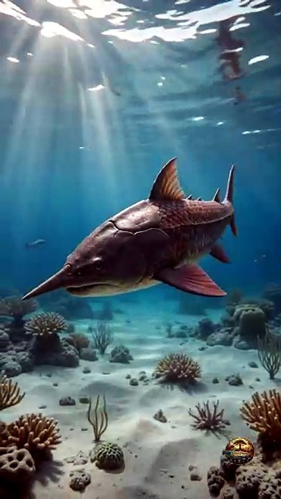 Pteraspis Jawless Armored Fish #dailymotionvideos #trend #fun#nature