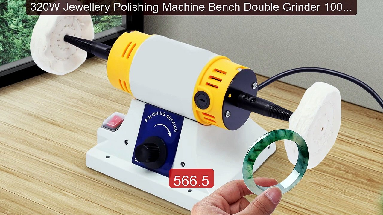 320W Jewellery Polishing Machine Bench Double Grinder 10000RPM Lath... -- Top Rated 2026 | Buy Now!