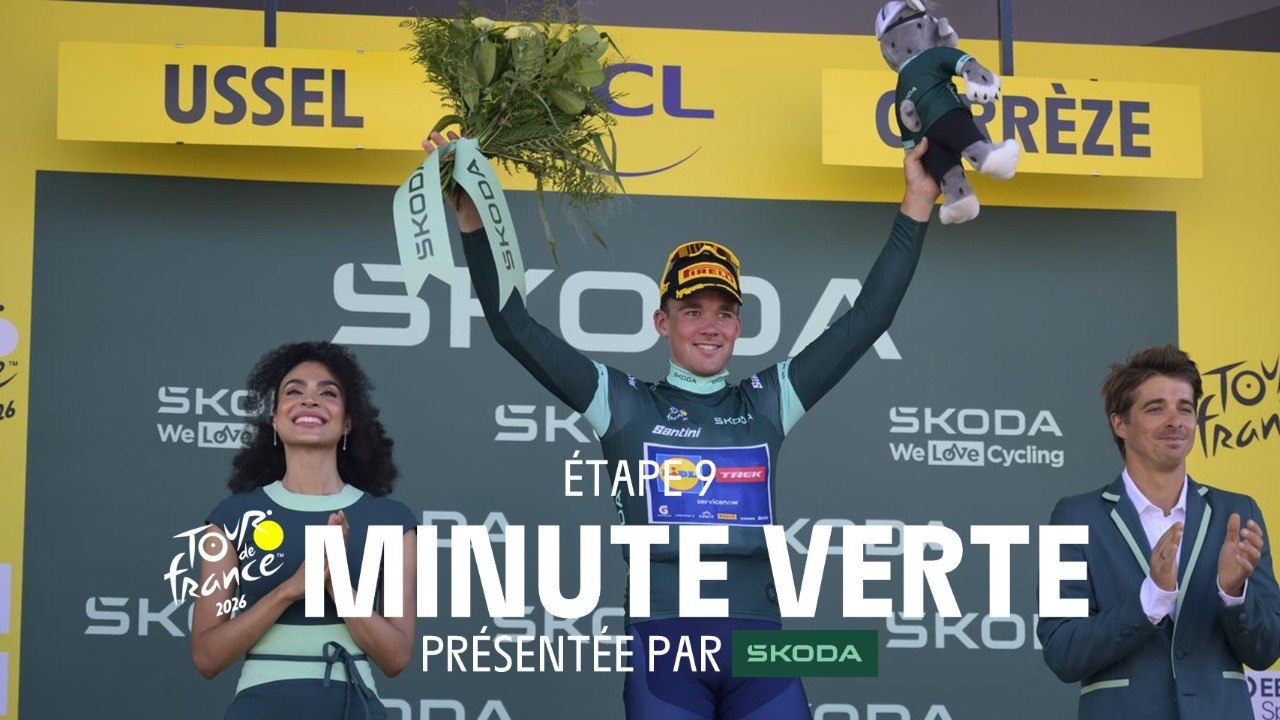 Tour de France 2026 - Stage 9 Škoda Green Jersey Minute