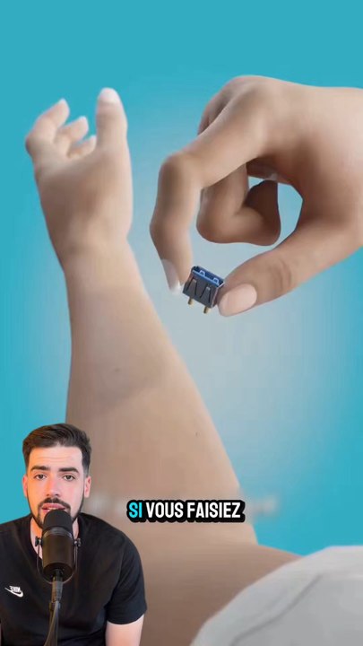 Si tu as un port usb