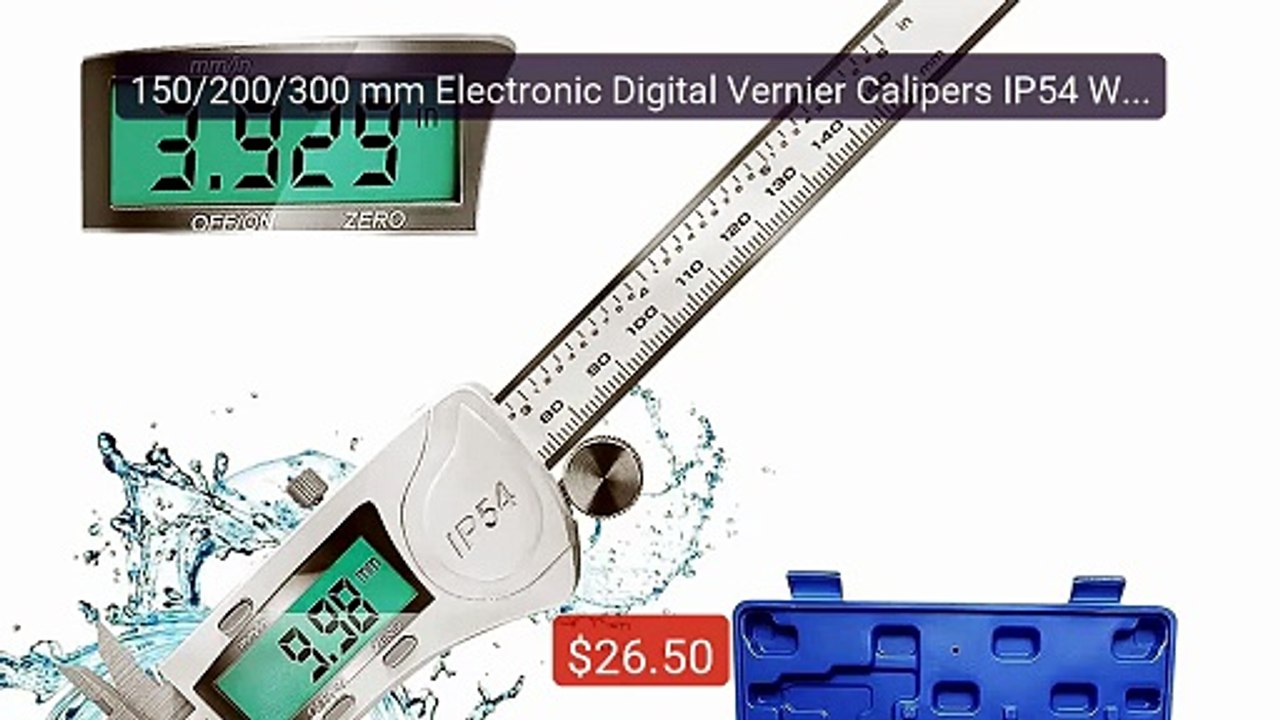 150/200/300 mm Electronic Digital Vernier Calipers IP54 Wat... -- Top Pick 2026 | Unbeatable Price!