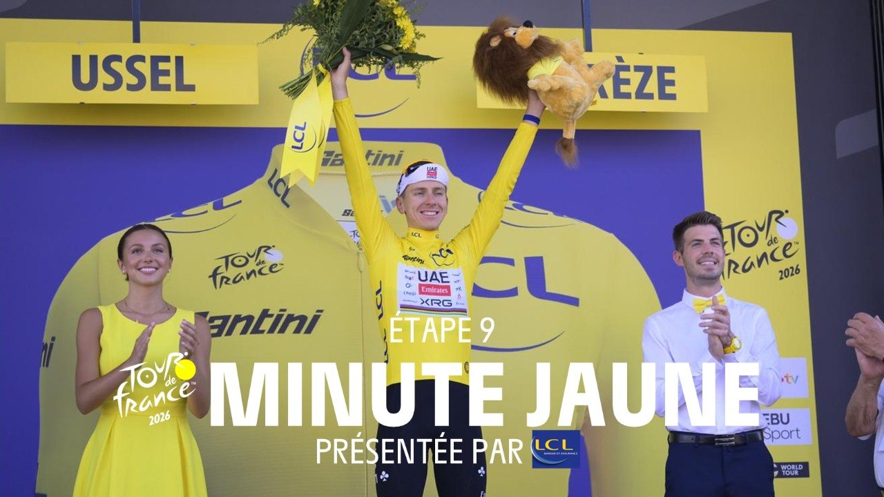Tour de France 2026 - Stage 9 Minute maillot Jaune LCL