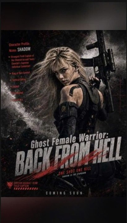 Ghost Female Warrior: Back From Hell New