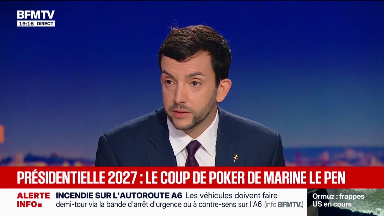 Présidentielle 2027: en cas de rejet de son pourvoi en cassation, Marine Le Pen ne se retirera pas, indique Jean-Philippe Tanguy