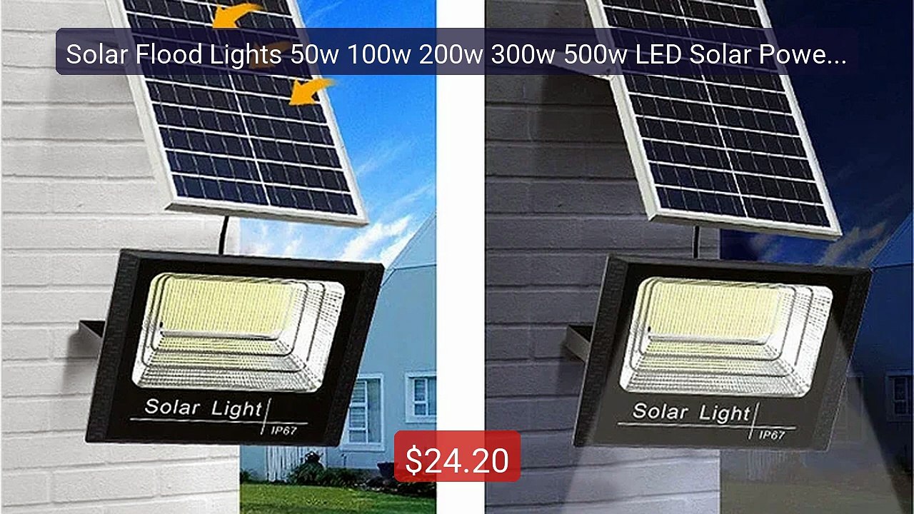Solar Flood Lights 50w 100w 200w 300w 500w LED Solar Powered Spotl... -- Best Deal 2026 | Shop Now!
