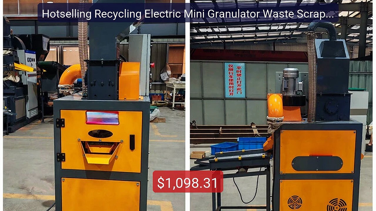 Hotselling Recycling Electric Mini Granulator Waste Scrap Wire... -- Best Buy 2026 | Great Quality!