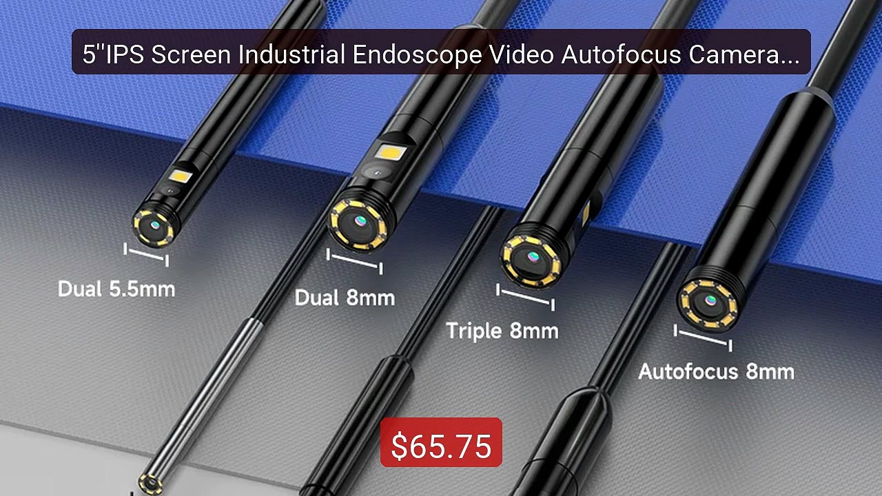5''IPS Screen Industrial Endoscope Video Autofocus Camera H... -- Top Pick 2026 | Unbeatable Price!