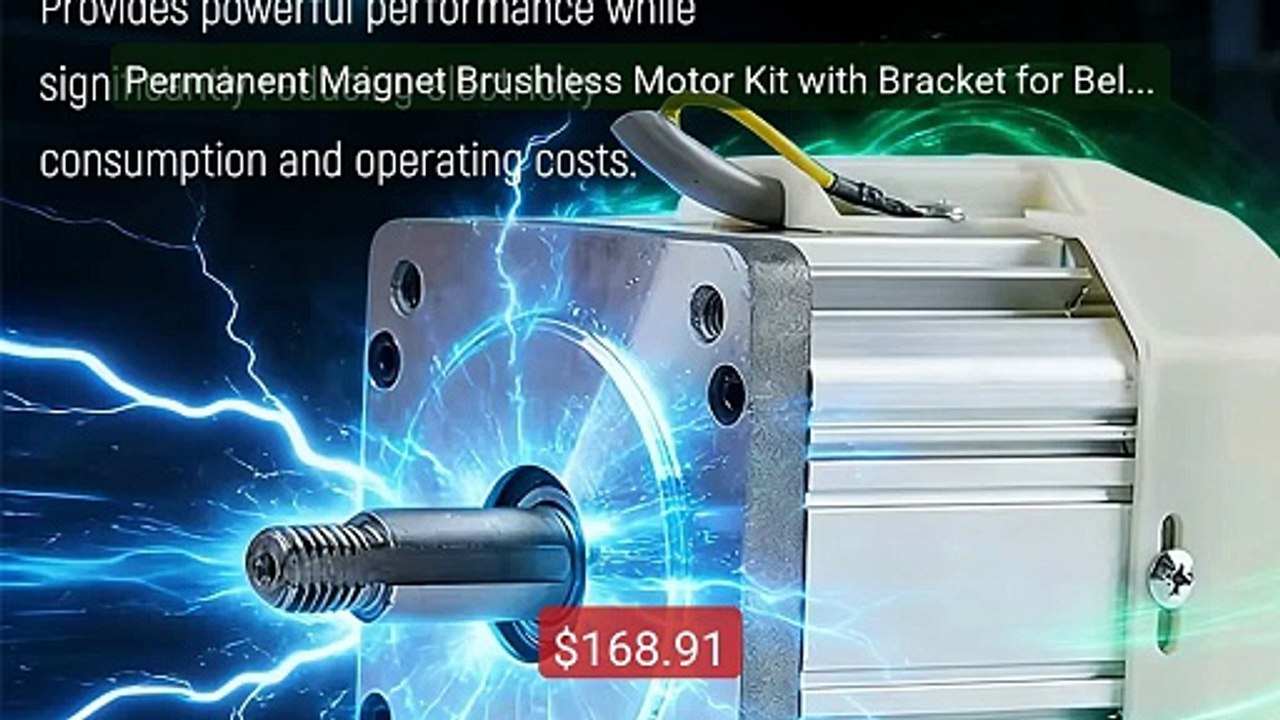 Permanent Magnet Brushless Motor Kit with Bracket for Belt-Powered ... -- Top Rated 2026 | Buy Now!