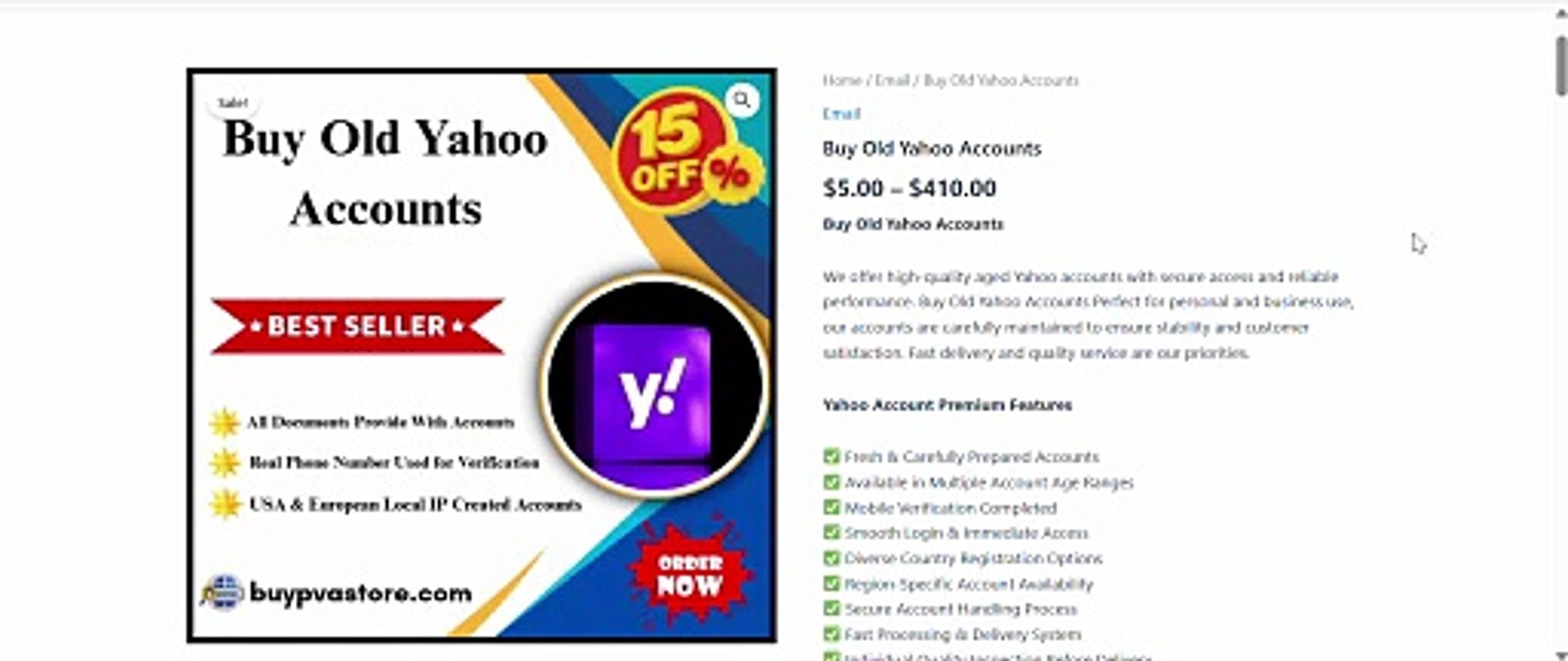 Ultimate Guide to @39 Buy Old Yahoo Account Sources