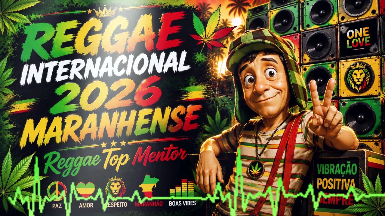 REGGAE INTERNACIONAL MARANHENSE 2026 🇯🇲  As Melhores Vibes do Reggae Roots  Reggae Top Mentor