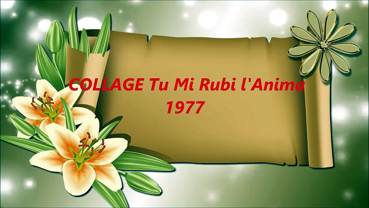 COLLAGE Tu Mi Rubi l'Anima 1977