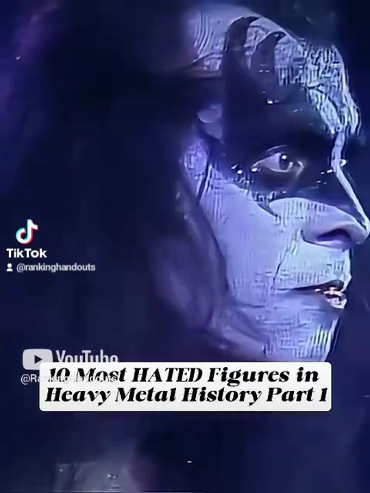 10 Most Hated Heavy Metal&Rock Figures