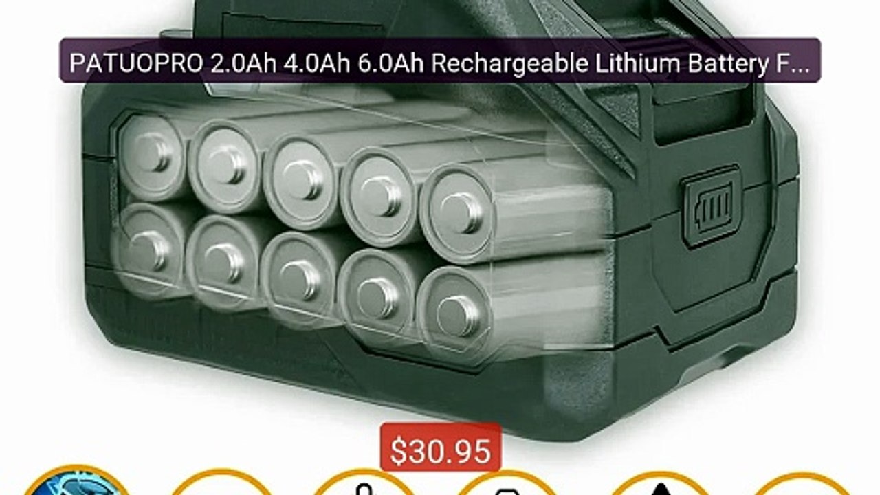 PATUOPRO 2.0Ah 4.0Ah 6.0Ah Rechargeable Lithium Battery For Makita... -- Best Deal 2026 | Shop Now!