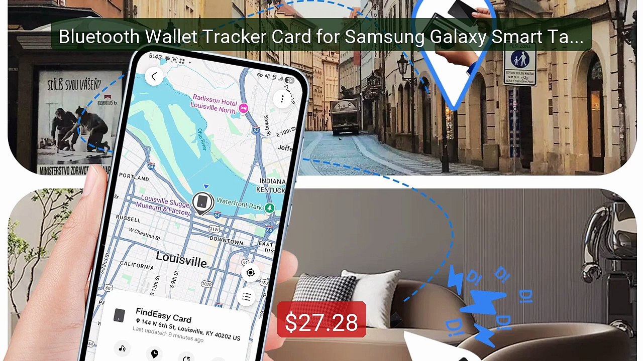 Bluetooth Wallet Tracker Card for Samsung Galaxy Smart Tag GPS... -- Hot Deal 2026 | Limited Offer!