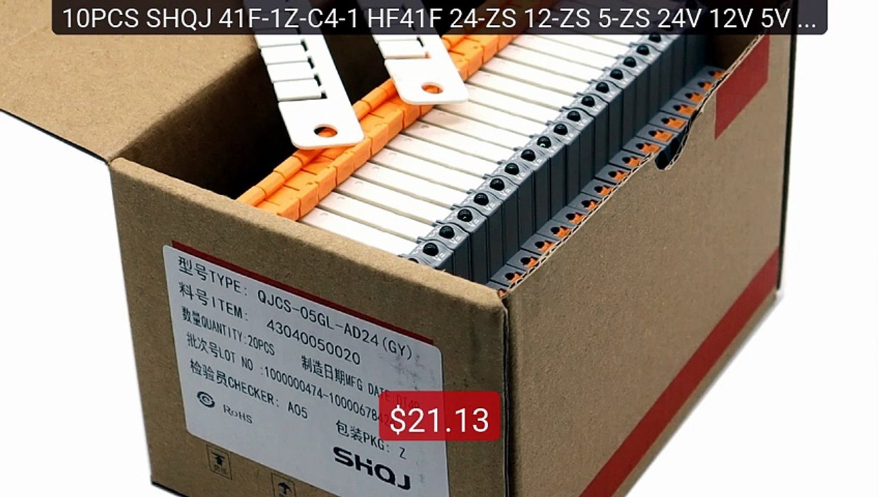 10PCS SHQJ 41F-1Z-C4-1 HF41F 24-ZS 12-ZS 5-ZS 24V 12V 5V SPDT 1CO ... -- Best Deal 2026 | Shop Now!