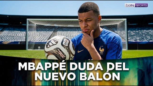 ¿Kylian Mbappé no quedó convencido con nuevo balón del Mundial?