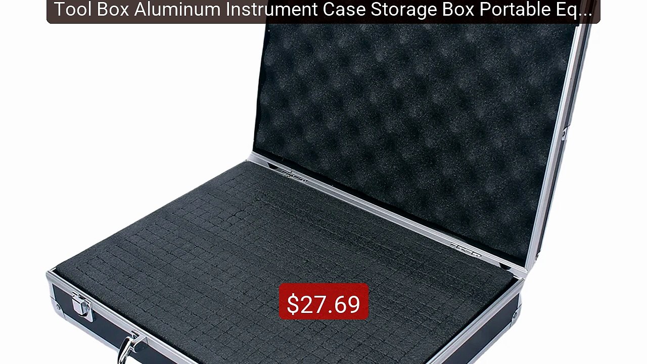 Tool Box Aluminum Instrument Case Storage Box Portable Equipment To... -- Top Rated 2026 | Buy Now!