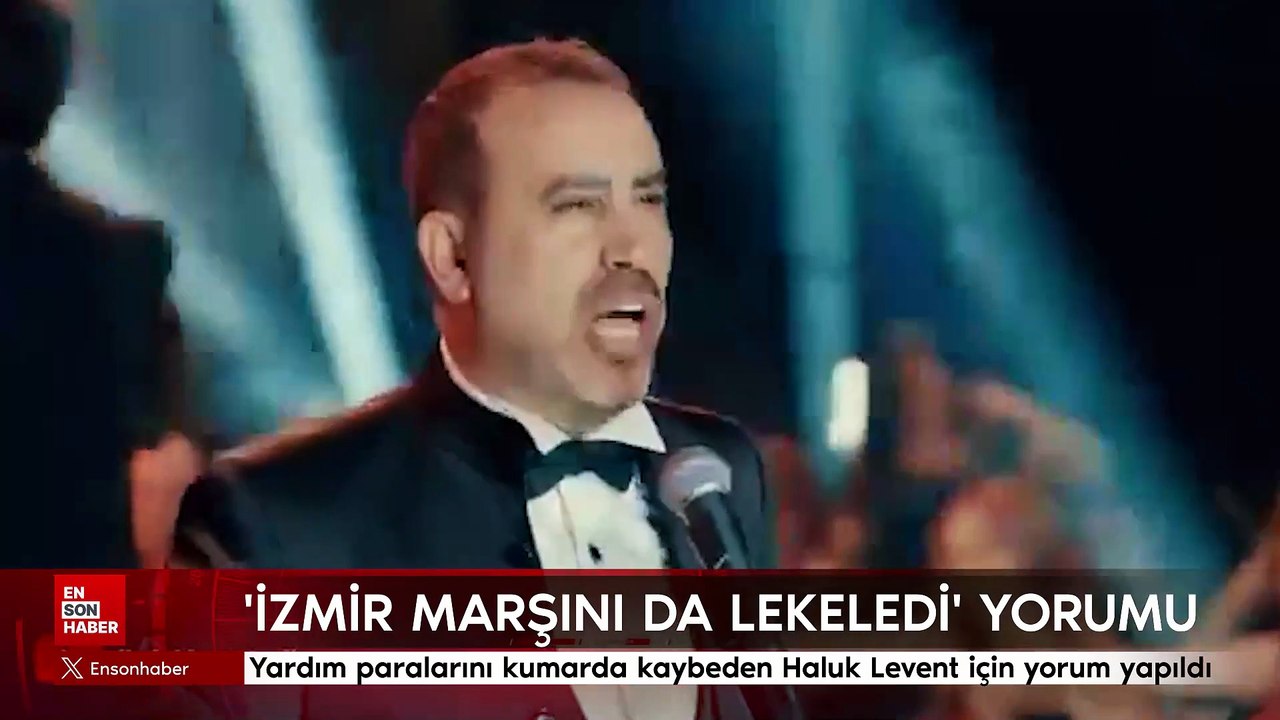 Yardım paralarını kumarda kaybeden Haluk Levent için İzmir Marşı'nı da lekeledi yorumu