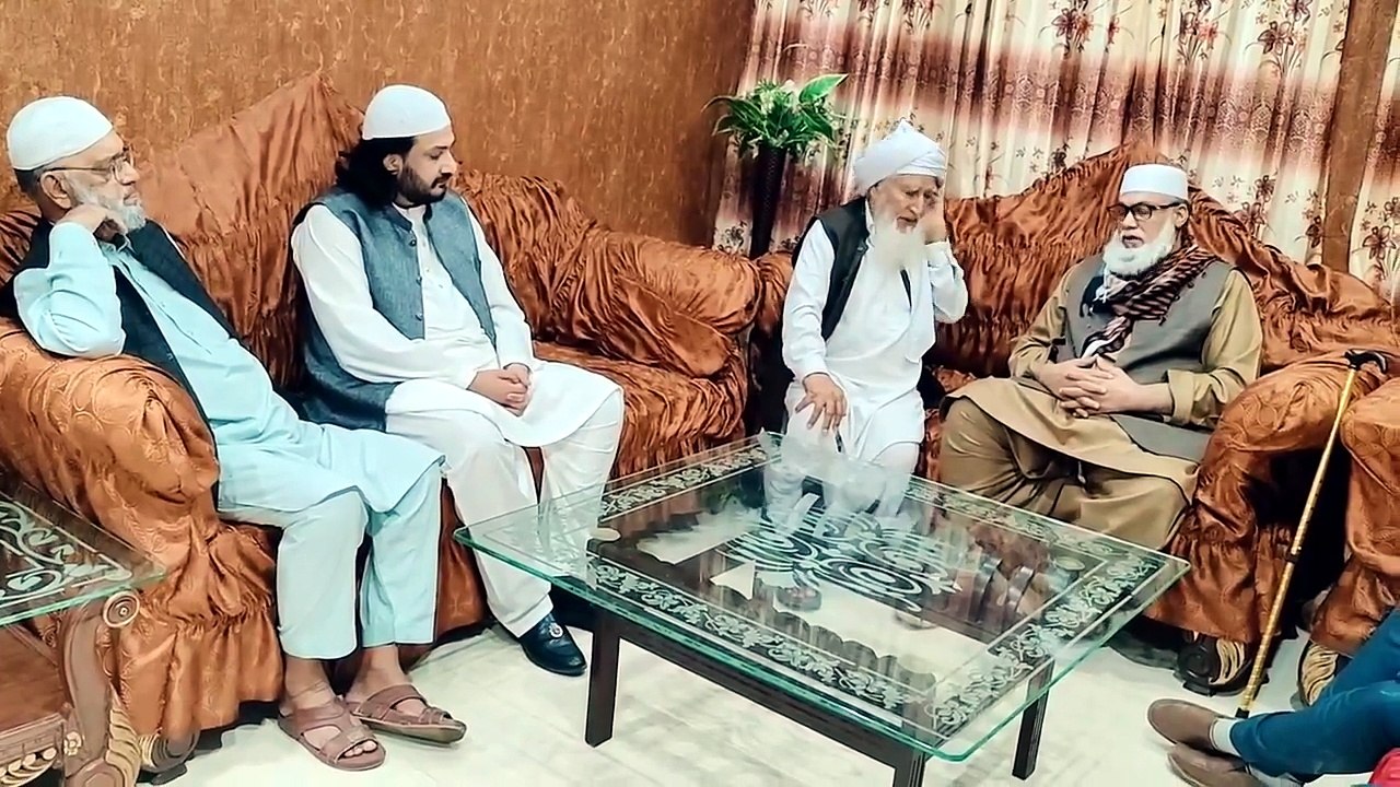جگر گوشہ سردار الاولیاء نے حضرت خواجہ امیر الدین اولیاءؒ کی شان میں پنجابی میں بہت خوبصورت شعر سنایا