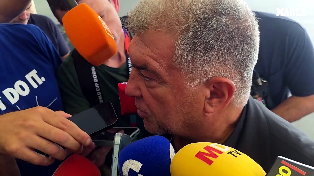 Laporta sobre la oferta a Julián Alvarez: "No vamos a estar bailando la música a nadie"